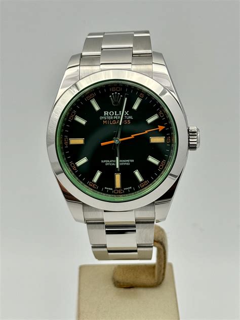 rolex milgauss verde recensioni|rolex milgauss blue.